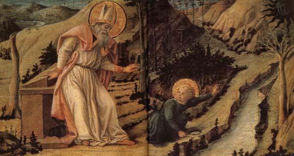 Filippino Lippi The Vision of St.Augustine